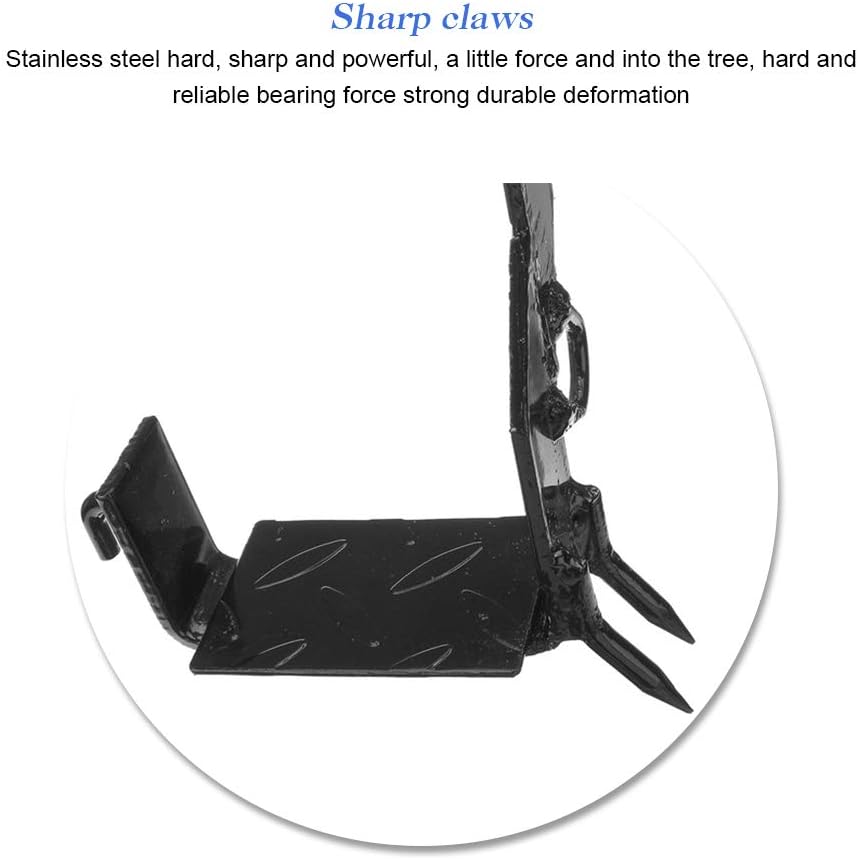 Tree Climbing Spike, Tree Climbing Gear Kit with Adjustable Climbing Belt and 32.FT Protective Rope, Arborist Tree Climbing Equipment Tools for Climbing Work, Sports, Picking Fruit