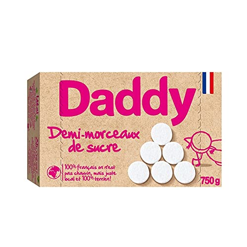 DADDY - Demi Morceau De Sucre 750G - Lot De 4 - Vendu Par Lot