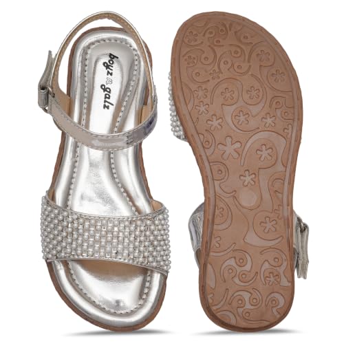 Image of SANDALS Kids - Footwear For Girls Comfortable Casual & Function | PU - Material |Design - BG5401| Closure- Velcro