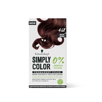 Schwarzkopf Simply Color Permanent Hair Colour – 4.65 Mocha Brown