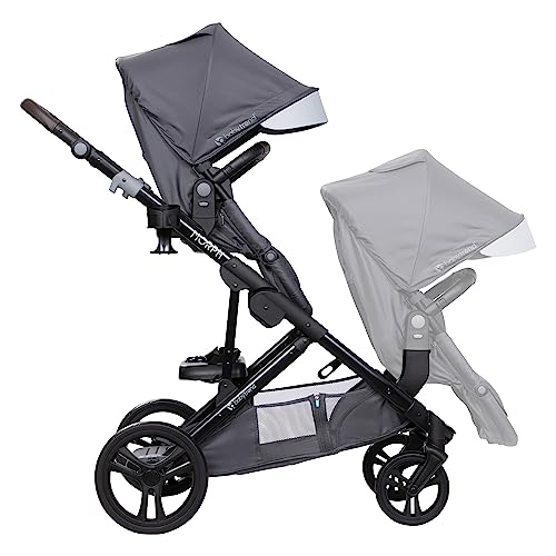 Baby Trend Morph Single to Double Stroller Second Seat, Dash Grey - image 3