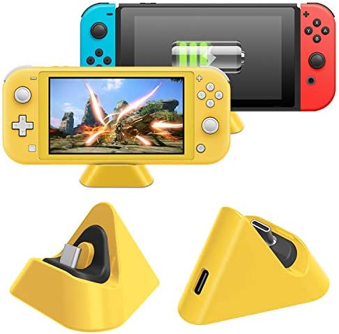 Amazon Com Charging Dock Compatible With Nintendo Switch Switch Lite Switch Oled Model Compact Charger Stand Station With Type C Port Compatible With Nintendo Switch Lite 19 Switch Oled Model Yellow Video Games Amazon Com Charging Dock Compatible With Nintendo Switch Switch Lite Switch Oled Model Compact Charger Stand Station With Type C Port Compatible With Nintendo Switch Lite 19 Switch Oled Model Yellow Video Games