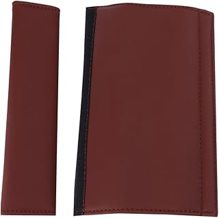 FAVOMOTO 2 Pçs Cinto De Segurança Do Carro Capa De Ombro Arnês Infantil Coleira De Carro Capa De Cinto De Segurança Para Crianças Pu Almofada De Cinto De Carro Capas De Cinto De Segurança