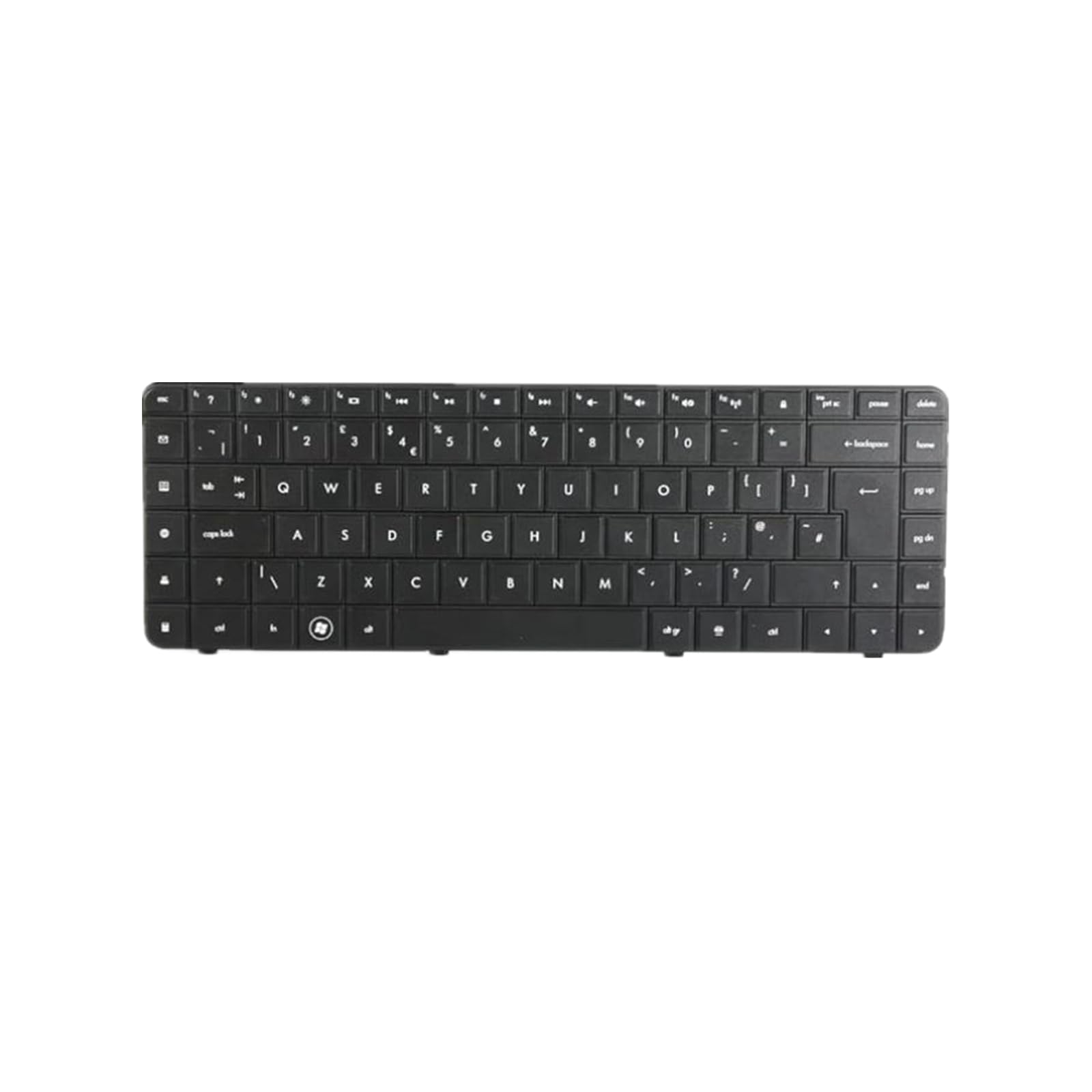 Clavier ordinateur portable HP ZHAN 66 Pro 15 G2 noir disposition UK