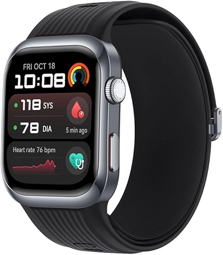 Smartwatch, HUAWEI Watch D2, Monitoramento da Pressão Arterial, Design Leve e Fino, Gerenciamento Completo de Saúde, Compatível com iOS e Android, Sistema GPS integrado, Preto