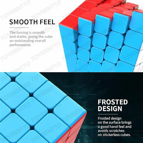 Image of Moyu Meilong 5x5 Speed Cube Smooth Turning Stickerless Puzzle Toy for Beginners and Professionals High Performance 5x5 Cube for Kids and Adults