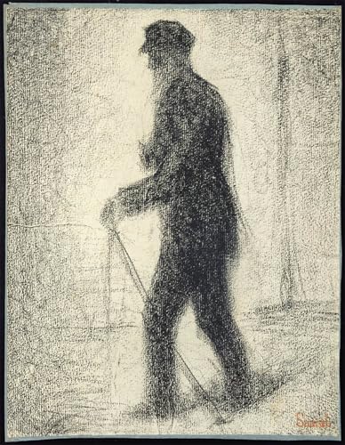 Affiche décorative graffiti Seurat pour sublimer le salon et le bureau