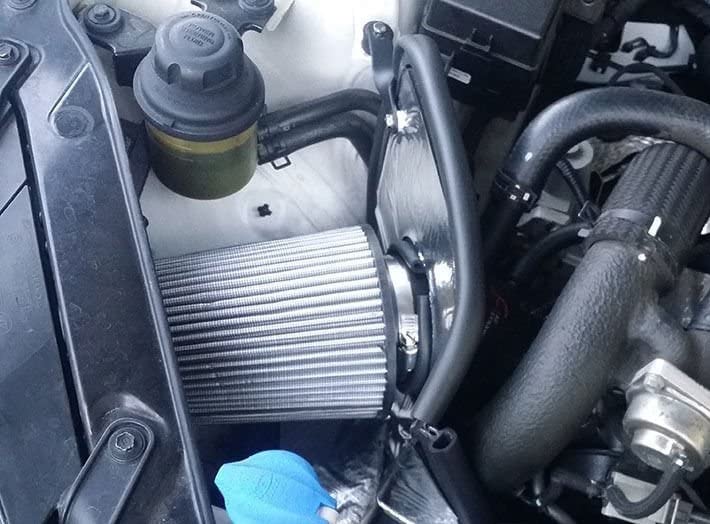 Amazon.com: Air Filter intake Genesis Coupe Compatible with 13-14 2.0T 2.0  Turbo w/Heat Shield : Automotive