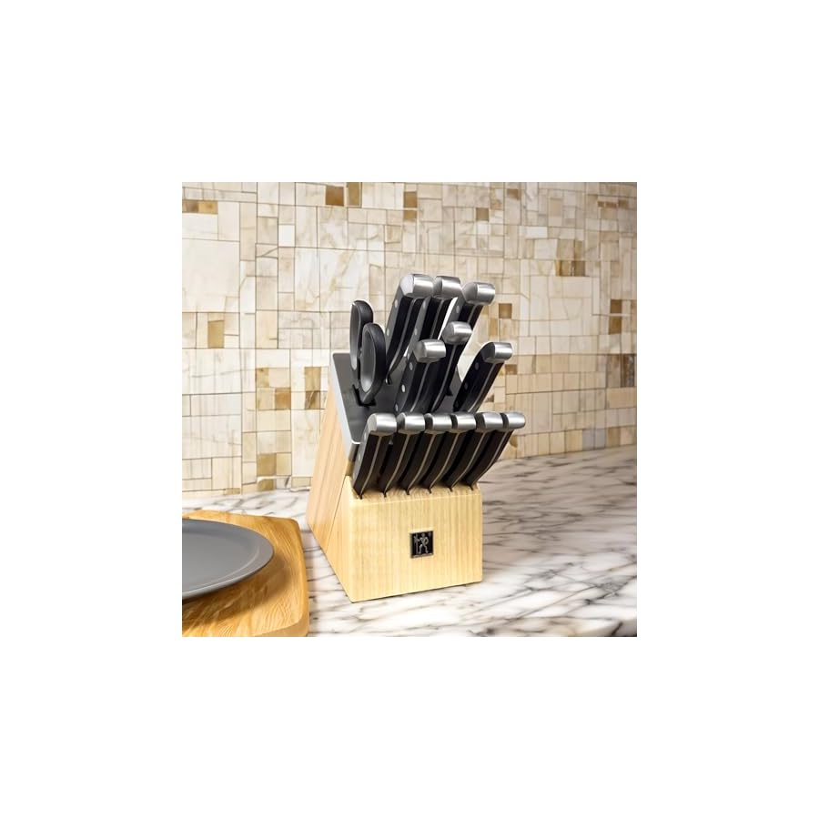 Henckels-International-Statement-14-pc-Self-Sharpening-Knife-Block-Set-6-Steak-Knives-Paring-Knife-Santoku-Knife-Bread-Knife-Chefs-Knife-More-Natural-Block-Color Henckels International Statement 14-pc Self-Sharpening Knife Block Set, 6 Steak Knives, Paring Knife, Santoku Knife, Bread Knife, Chef’s Knife, & More, Natural Block Color