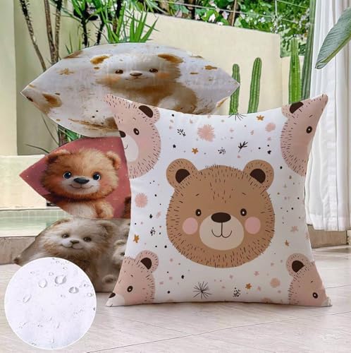 Housse de Coussin Lin Jaune 55x55 cm Finition Fermeture Invisible - 4
