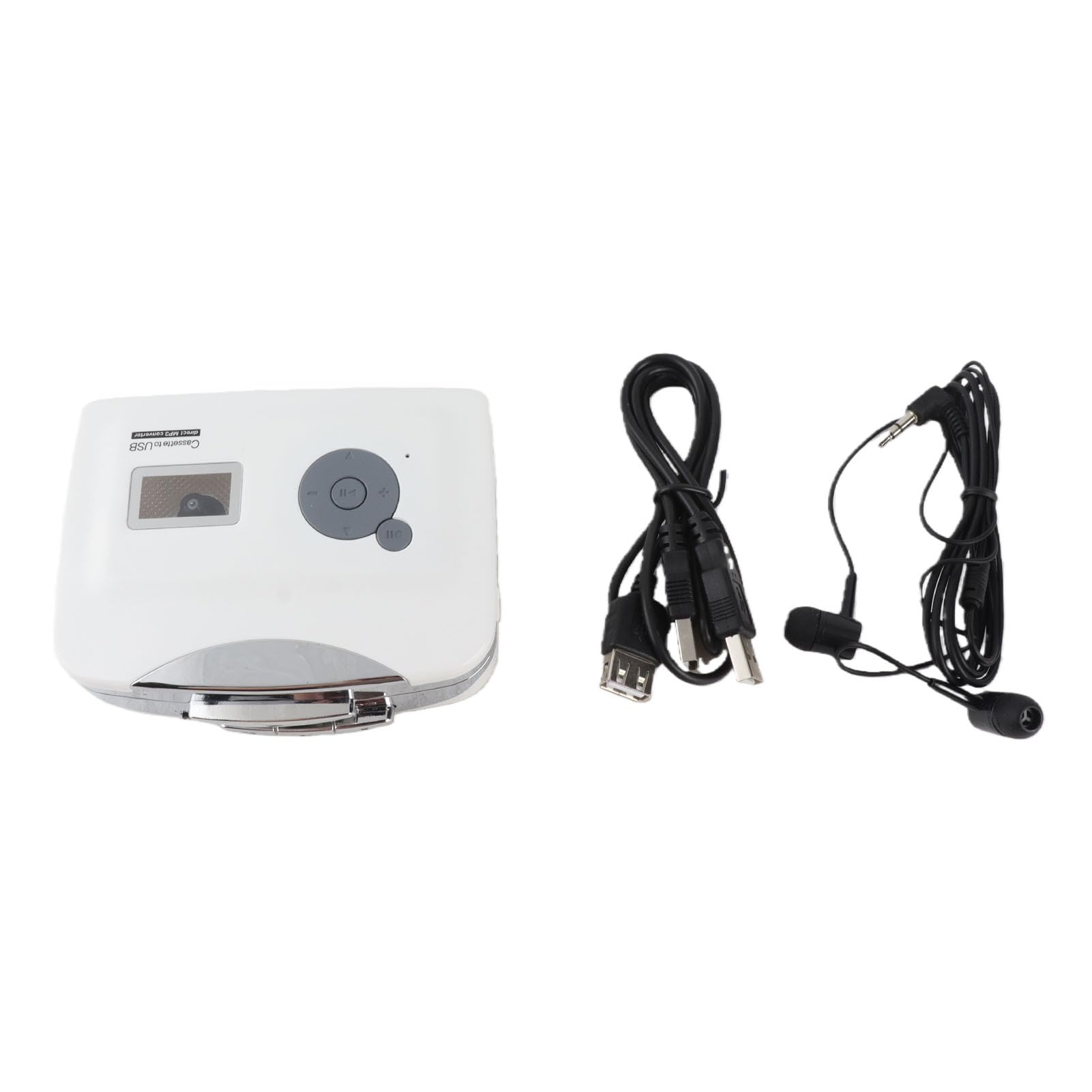 Eacam Convertitore MP3 Dispositivo di Acquisizione di Cassette Leggero per gli Appassionati Musica Nostalgici Compatibile con USB