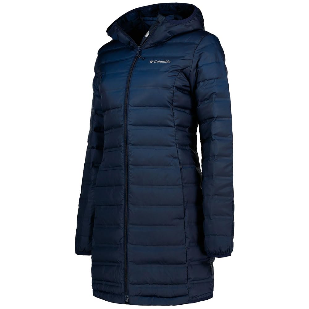 Columbia Damska kurtka puchowa Lake 22 Down Long Hooded z kapturem