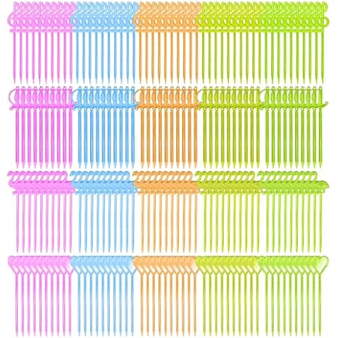 200 Colourful Reusable Fruit Picks by BEIBXHQQ Cover