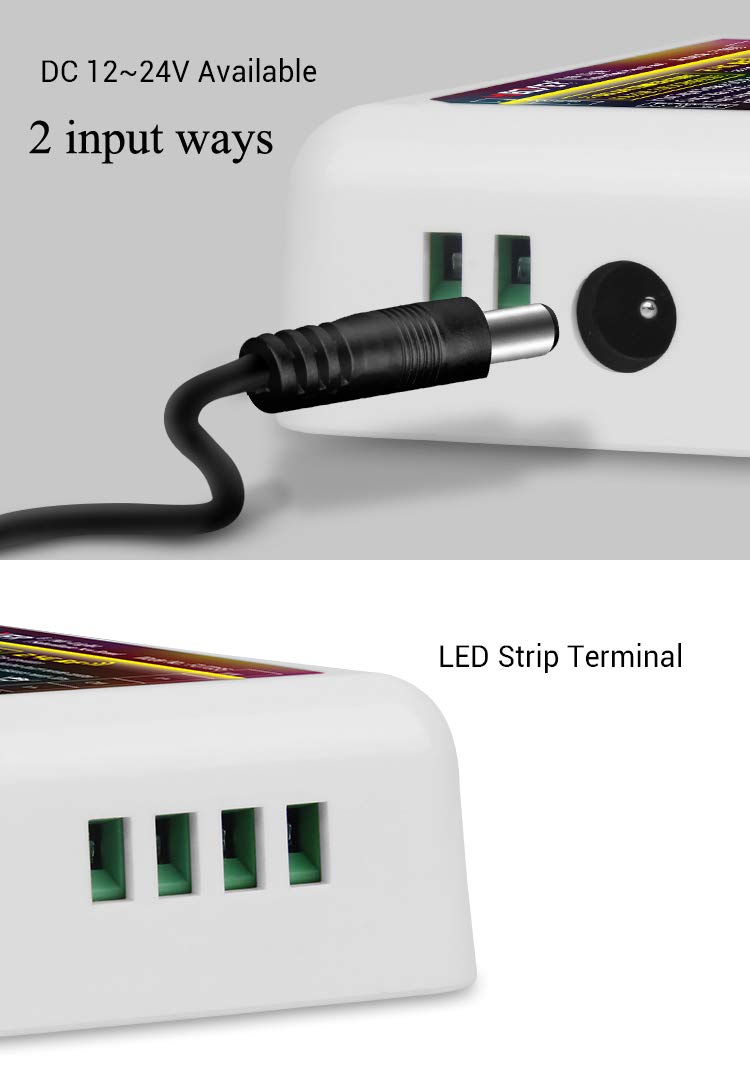 LGIDTECH FUT035S+ Miboxer 2 in 1 LED Strip Controller 2.4GHz,Work with