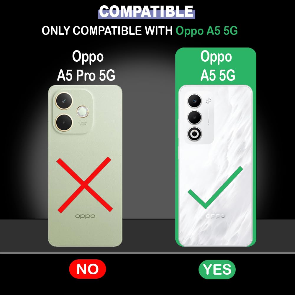 Amazon Brand-Solimo Mobile Cover for Oppo A5 5G (Soft & Shockproof Back Case with inbuilt Cushioned Edges), Clear