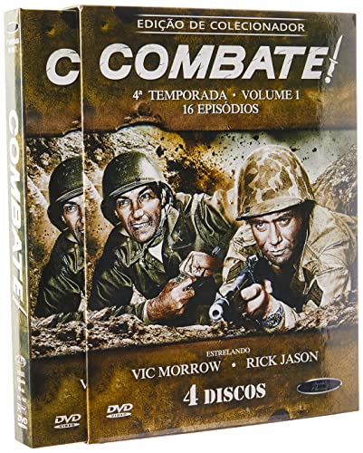 Combate 4ª Temporada Volume 1 Digibook 4 Discos