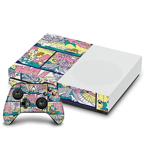 Xbox One S skin Tom and Jerry pour protéger votre console des rayures et traces de doigts