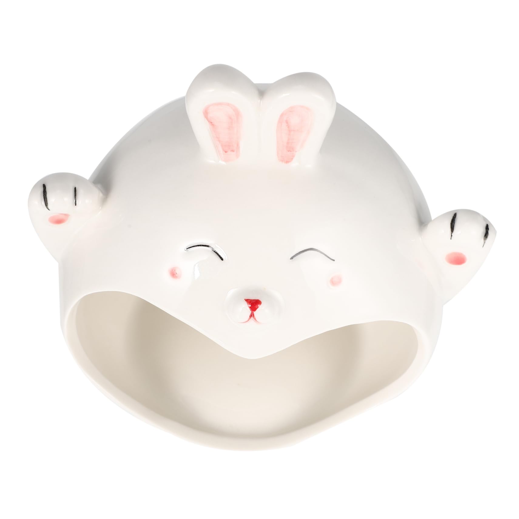 SUPVOX 2 Piezas Nido de cerámica para hámster Cama de casa de Conejo casa de hámster Casa hámster cerámica Refugio hámster cerámica pequeño escondite de Mascotas escondite de Chinchillas