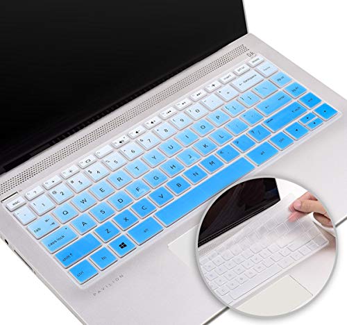 Cover per tastiera ultra sottile e di alta qualità: silicone super morbido, liscio al tatto e confortevole, ultra sottile non danneggia lo schermo e rende più facile la digitazione.