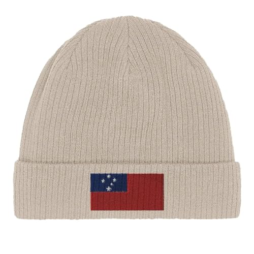 Bonnet en coton drapeau de Wallis-et-Futuna couvre-chef bleu