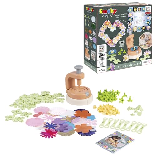 Presse à fleurs Smoby set déco le cadeau d'anniversaire créatif idéal pour fille et garçon