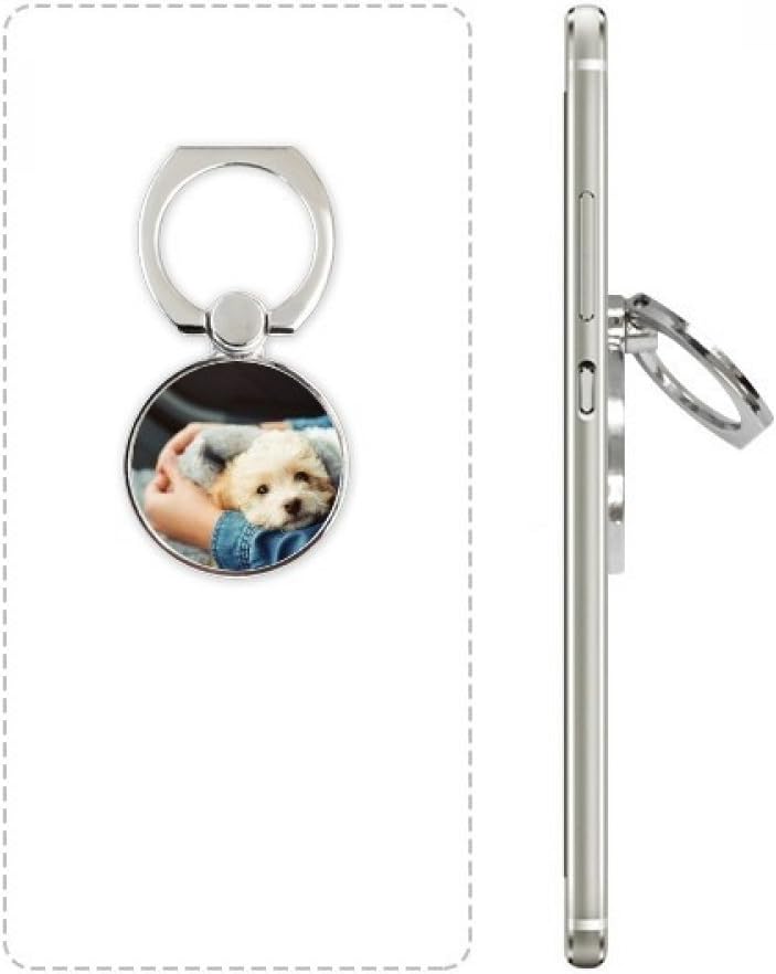 Puppy Cute Animal Photography Phone Ring Stand Holder Adjustable Loop Support