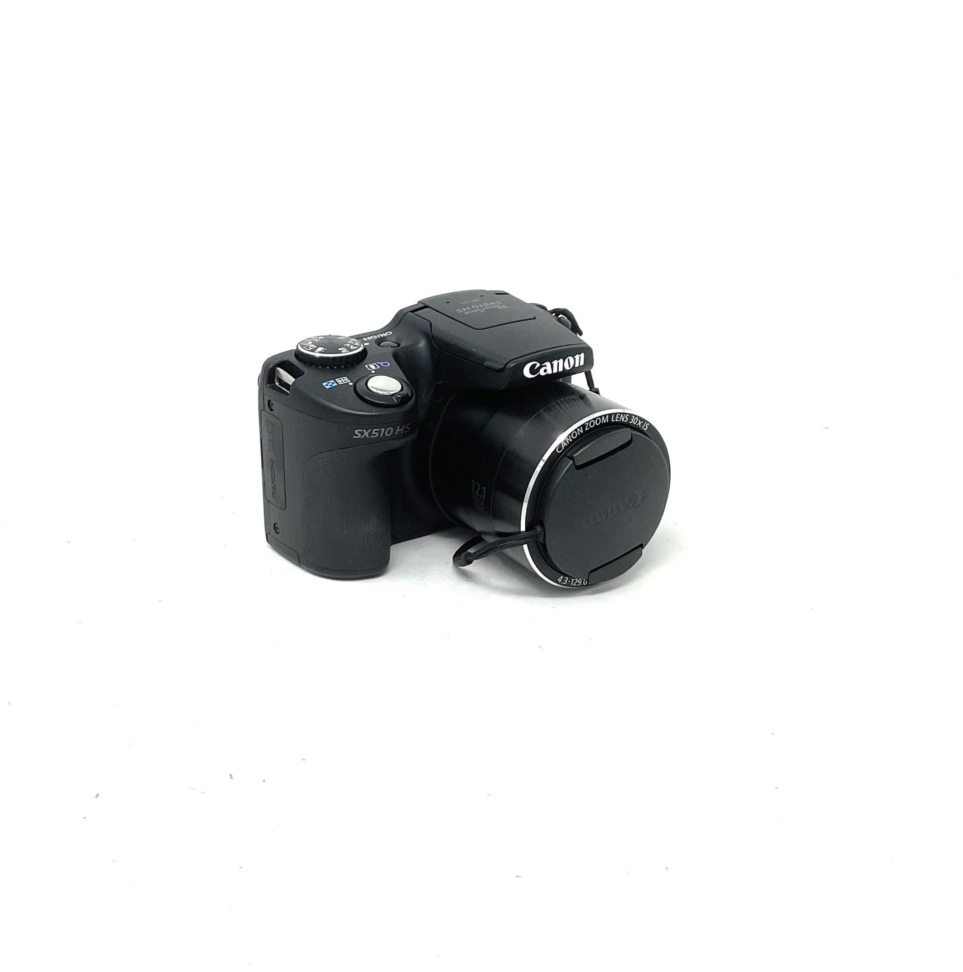 Canon SX510 HS Appareil Photo Numérique 4,3" (11 cm) 12,1 Mpix Zoom Optique 30x USB Noir