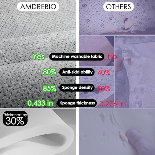Amdrebio Navy Blue Area Rugs 8x10 for Living Room Boys Bedroom, Large Shag Fluffy Furry Plush Rug for Baby Kids Room Decor Aesthetic, Cool Royal Dark Blue Carpet for Nursery Classroom Dorm Playroom
