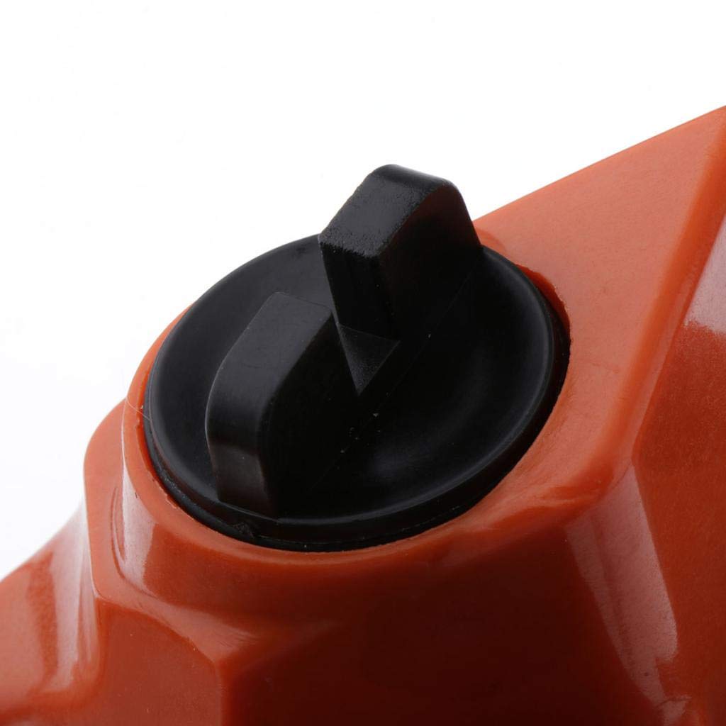 Perfeclan Tank Trasero Mango Motosierra Gas Asa Plástico Ensamble Repuesto Compatible Modelo 137 142 Conveniente para Reparación Mantenimiento Recambio de