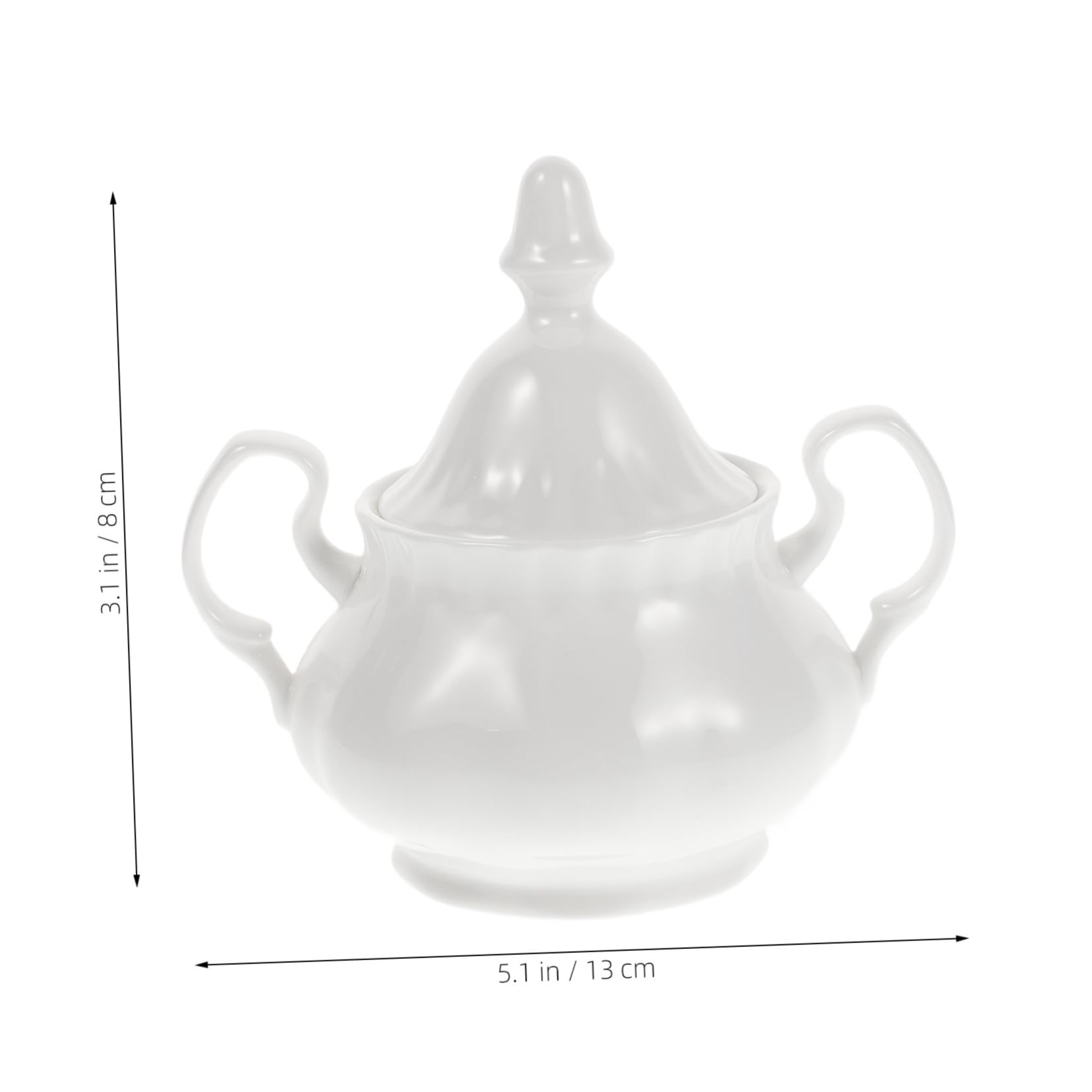 OFFSCH Sugar Bowls with Lids for Kitchen Countertop Vintage Style Sugar Containers