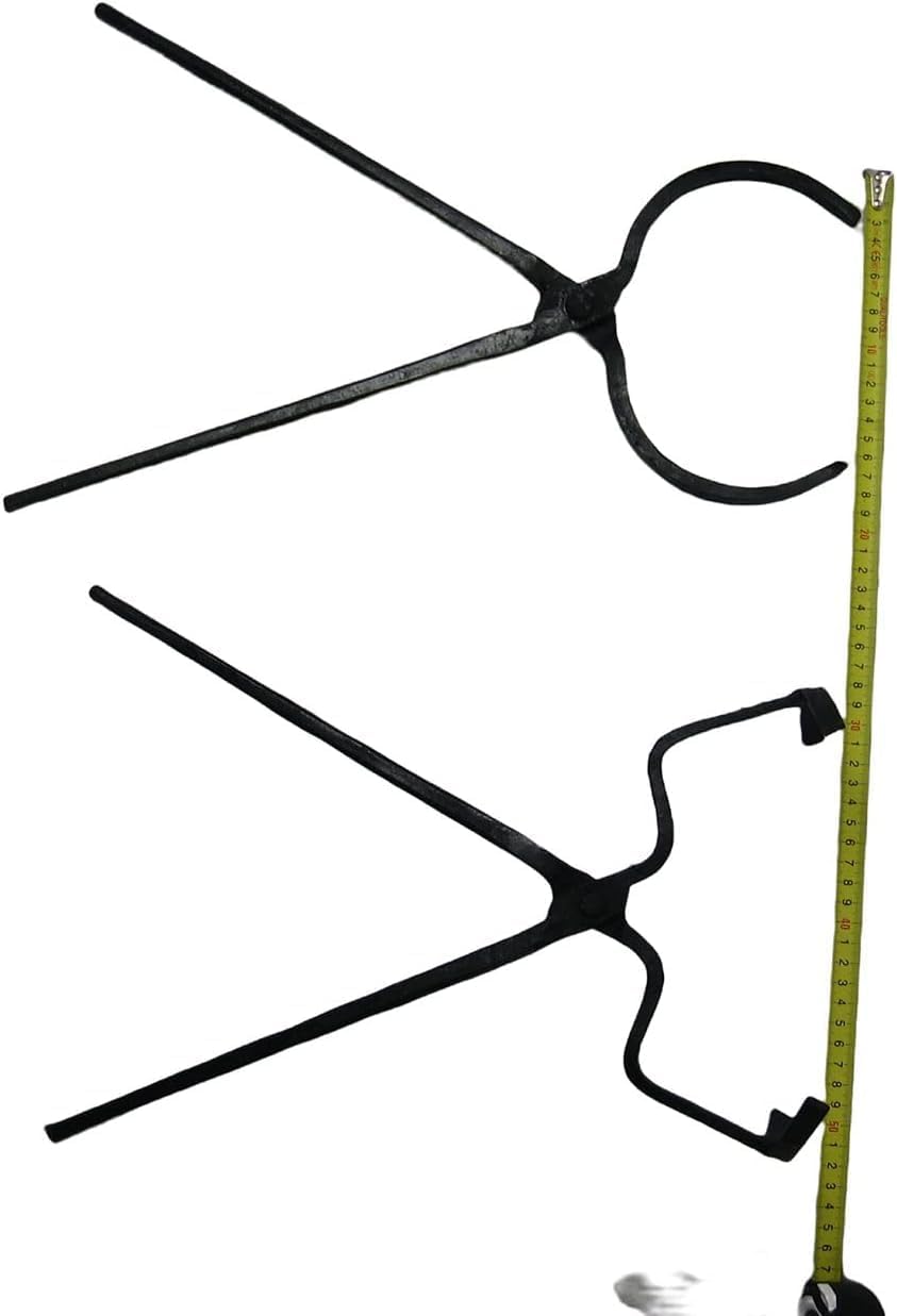 4KG-8Kg Crucible Tongs for Melting Metal, Foundry Casting Tools Lifting and Pouring Tongs Set- 19inches