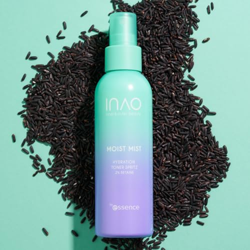 essence INAO inner and outer beauty Moist Mist Hydration Toner Spritz by essence, Violett, feuchtigkeitsspendend, beruhigend, vegan, ölfrei, ohne Parabene, ohne Mikroplastikpartikel, 1er Pack (150ml) essence INAO inner and outer beauty Moist Mist Hydration Toner Spritz by essence, Violett, feuchtigkeitsspendend, beruhigend, vegan, ölfrei, ohne Parabene, ohne Mikroplastikpartikel, 1er Pack (150ml)