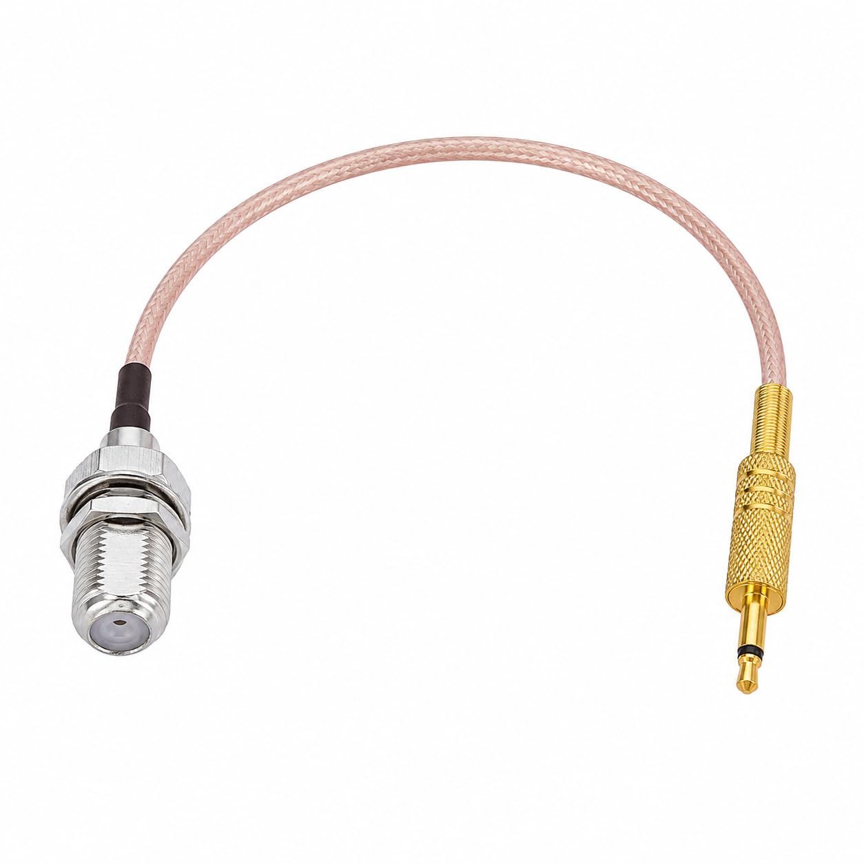 Cavo di prolunga per antenna da 3,5 mm, tipo F femmina a 1/8" maschio da 3,5 mm
