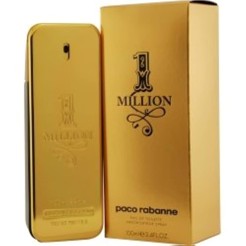 香水(男性用) paco rabanne 1 MILLION Eau de Toilette Amazon.com: 1 Million FOR MEN by Paco Rabanne - 3.4 oz EDT Spray