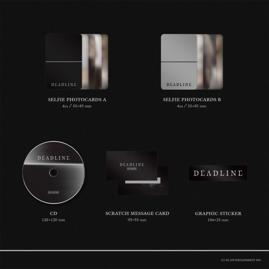 Blackpink: 3rd MINI ALBUM [DEADLINE] GRAY Ver.