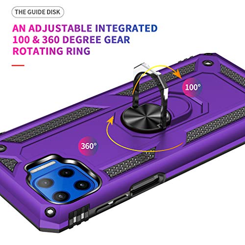 Coque Motorola One 5G rigide silicone antichoc avec film écran UW