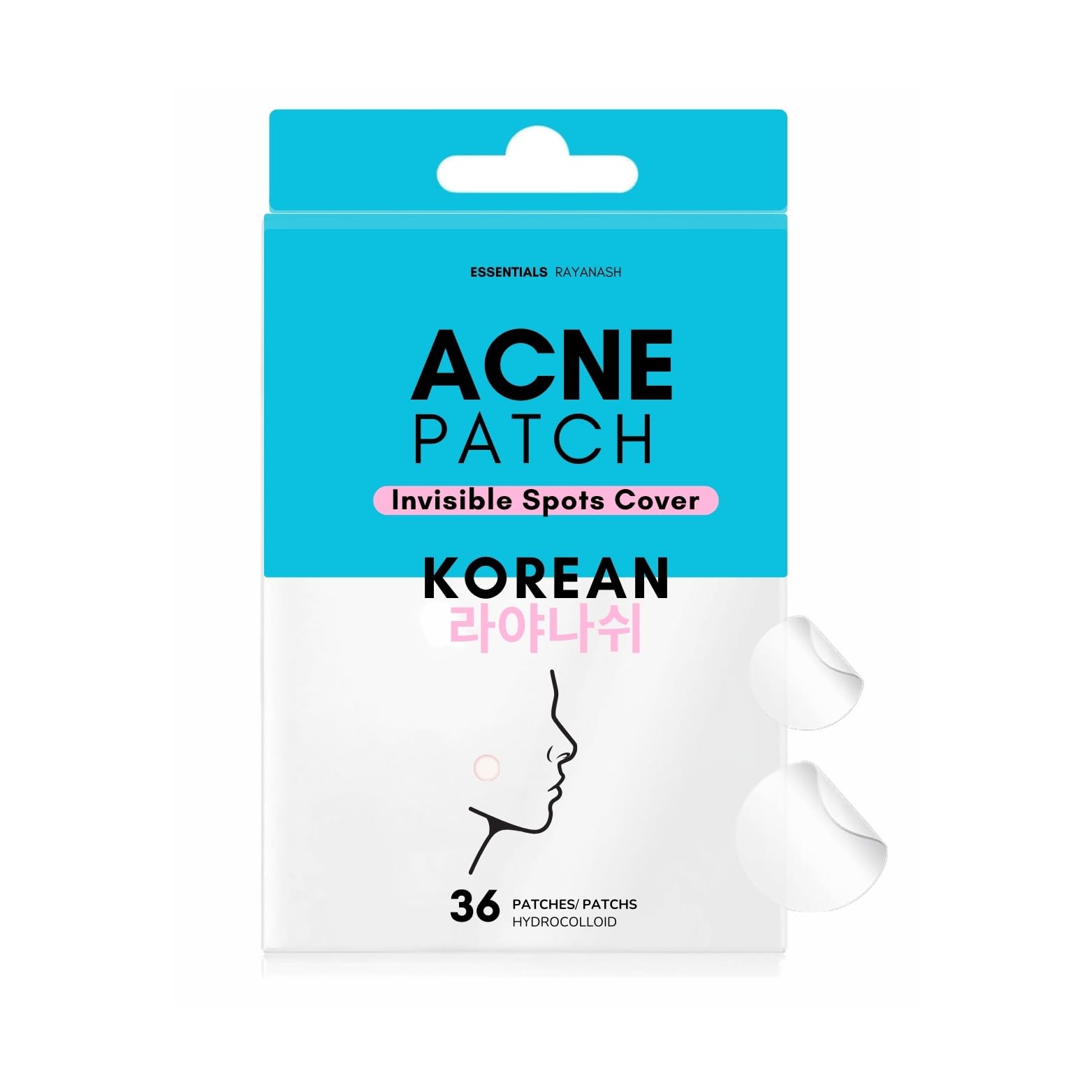 Patch Brufoli – patch Idrocolloide Pimple Patches, Cerotti Brufoli Viso, Anti Acne, 2 Taglie, Vegano, Cruelty Free, aiuta a migliorare la cicatrizzazione cerotti anti-acne - 36 Pezzi