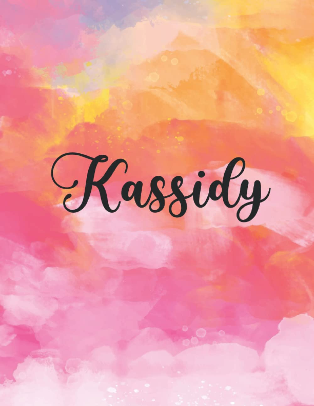 Kassidy: Personal Name Dot Gird | The Notebook For Writing Journal or Diary Women & Girls Gift for Birthday, For Student | 160 Pages Size 8.5x11inch - V.644 Paperback – April 2, 2022