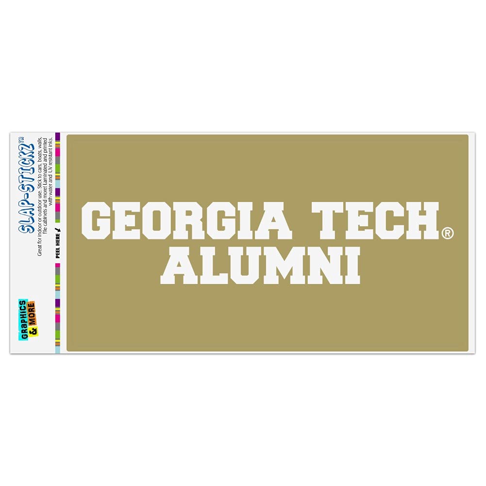 GRAPHICS & MORE Georgia Tech Alumni Automotive Car Window Locker Bumper Sticker