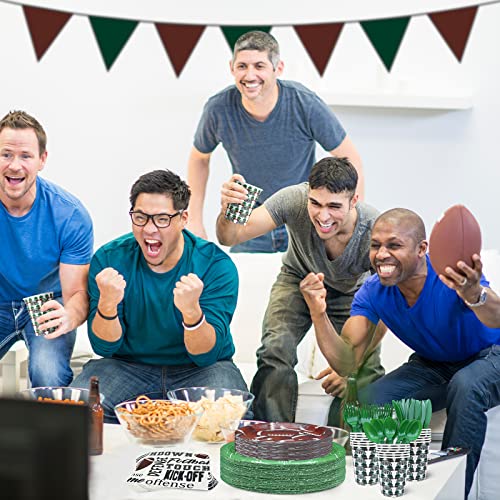 Sampartyshop Football Party Favor Football Party Supplies Football Party (Plate-Napkin) #TOP5