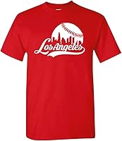 Vista 28 de Xtreme Apparrel Cityscape Skyline - Camiseta para hombre para fanáticos del béisbol