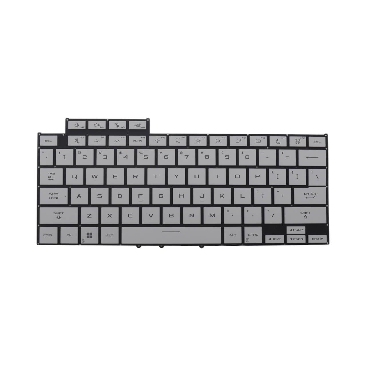 New Replacement Keyboard for ASUS ROG Zephyrus G16 Air GU605 GU605M 2024 Backlit US White