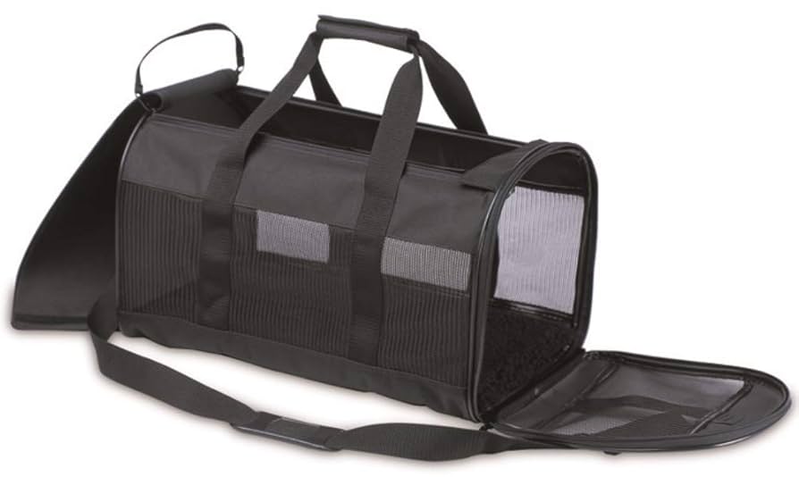 Pet mate KENNEL CAB Large ペットキャリー　クレート Amazon.com : Petmate Soft-Sided Kennel Cab Pet Carrier,Black