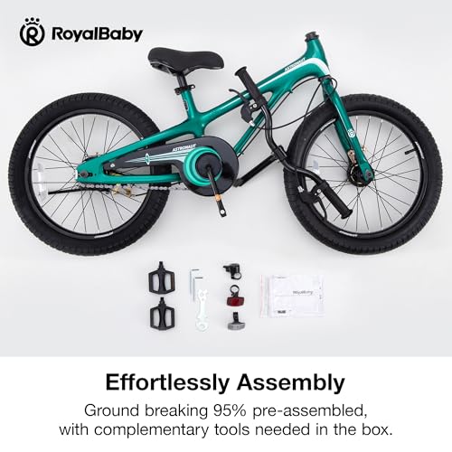 Image of RoyalBaby Kids Bike Lightweight Magnesium Alloy, 14 16 18 Inch Children's Bicycle for Boys Girls Ages 3-9