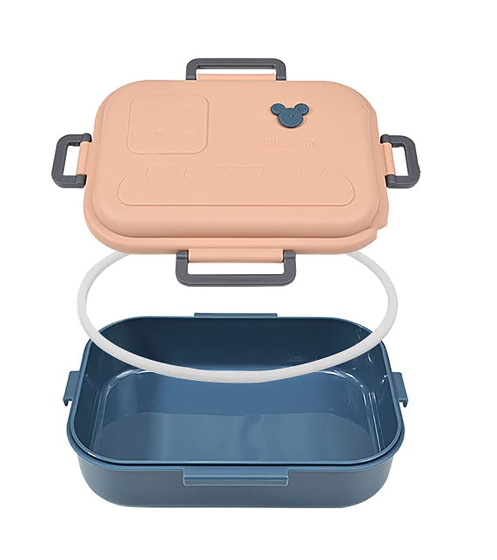 Bento Box da 3 Pezzi per Cartoni Animati, Scatola da Pranzo Creativa per Adulti E Bambini, Scomparto Singolo di Grande capacità può Essere Utilizzato nel Forno a Microonde