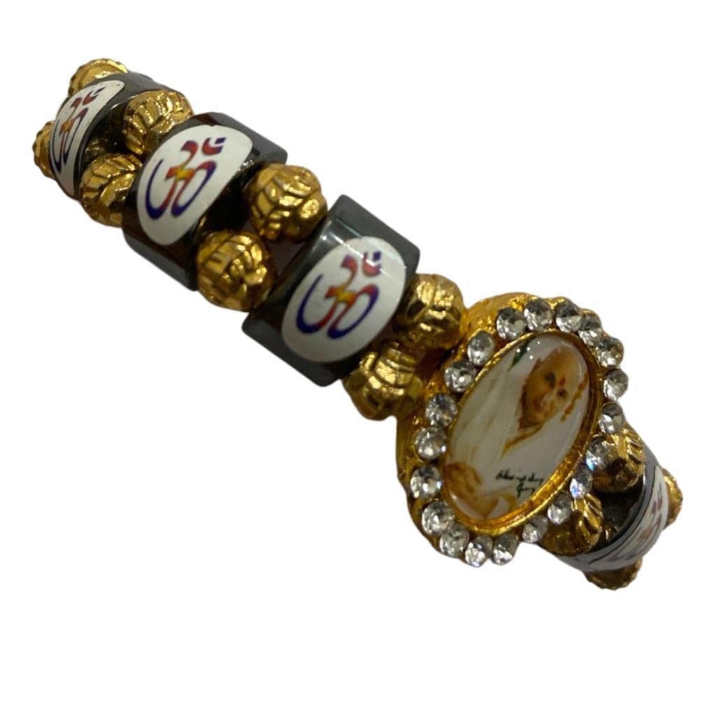 Guru Ji Swaropp Bracelets | Jai Guru Ji Maharaj Handmade Bracelets for Men and Women (B09ZDZJ16M) Amazon Price History, Amazon Price Tracker