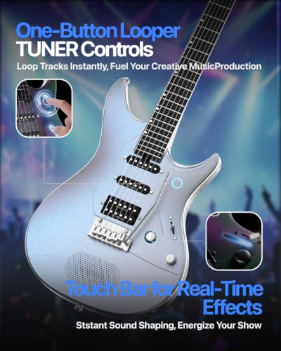Image of ENYA INSPIRE PRO AL 39 inch Smart Electric Guitar, with Custom APEX LAB Pickups