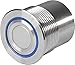 Illuminated Pushbutton Switches 30mm METAL ILLUM RED/GRN/BLU RING