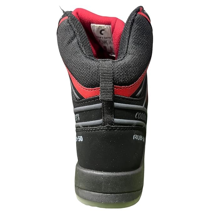 Image of ADD GEAR CTR - HIGH Ankle - Trekking Waterproof Shoes Anti-Skid Hiking, Sahyadri Mountain Boots for Men and Women in Action - RUB-50 (Black)