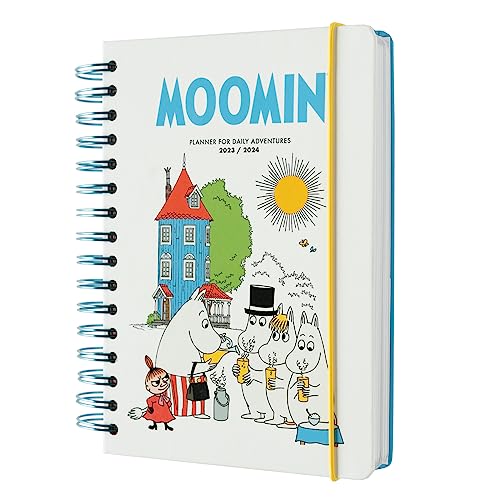 Grupo Erik Agenda 2023 2024 Moomin - Agenda Escolar 2023 2024 Día Por Página - Agenda A5 │ Agenda 2023 2024 Día Por Página Con Ilustraciones - Vuelta Al Cole Material Escolar